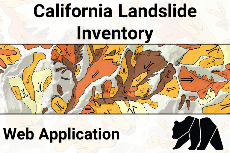 Image of California Landslide Inventory app