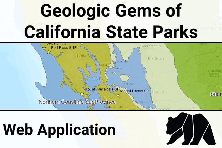 Image of Geologic Gems of the California State Parks app