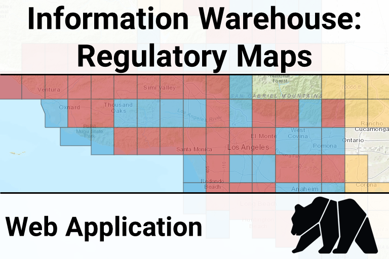 Image of CGS Information Warehouse Regulatory Maps app