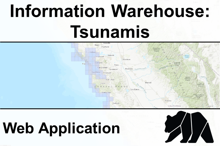 Image of CGS Information Warehouse Tsunami Tsunami Hazard Areas app